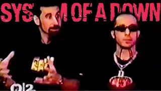 System Of A Down interview about Toxicity, songwriting, Rick Rubin, record labels (2001)