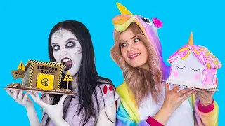 9 DIY Unicorn vs Zombie Christmas Sweets