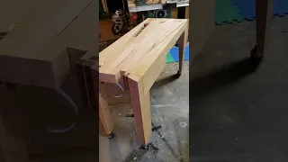 scrap wood workbench