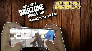 Warzone Mobile On Redmi Note 10 Pro Handcam Gameplay | Lag Free | Smooth