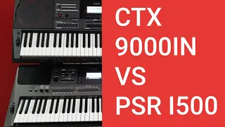 CASIO CTX9000IN VS YAMAHA PSR I-500 INDIAN AND WESTERN TONES COMPARE INDEPTH PART 2/3