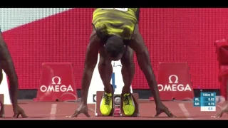 Usain Bolt wins Men's 100m Final at Monaco Diamond League 2017 (9.95)