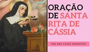 Oração a Santa Rita de Cássia por uma causa impossível