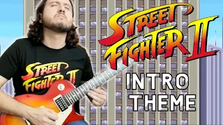 STREET FIGHTER 2 - "Intro Theme" - Guitar cover