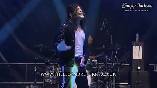 Simply Jackson : Number One Michael Jackson Tribute Act Chepstow Castle 2018  Billie Jean