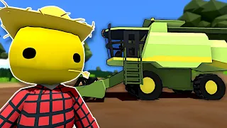 I Got a Job as a FARMER & It Was AMAZING! - Wobbly Life Gameplay