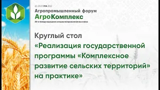 Реализация государственной программы “Комплексное развитие сельских территорий” на практике