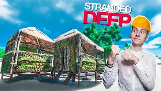 🌴 ПОСТРОИЛ ДОМИК НА ОСТРОВЕ в Stranded Deep