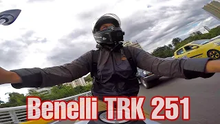 Primeras impresiones de la BENELLI TRK 251| Test Drive