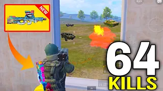 😍NEW P90 + RPG-7 Best Destroying Gameplay💥 64 kills in 2 game Payload 3.0 PUBG Mobile