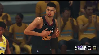 NBA 2K24 Full Gameplay: NUGGETS vs LAKERS | NBA 2K24 Playoffs PS4 Simulation