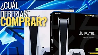 PS5 Digital o Disco 🤯 ¿cuál comprar? ☑️ (Playstation 5 Digital vs Normal)
