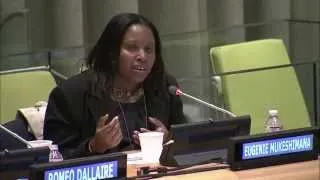 Testimony by Eugenie Mukeshimana, a survivor of the 1994 genocide in Rwanda
