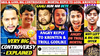 Big CONTROVERSY - Mortal Reply😳8Bit Goldy, Thug, Mamba, Rega ANGRY😡Spower BIG Offer -Joining Blind?😲