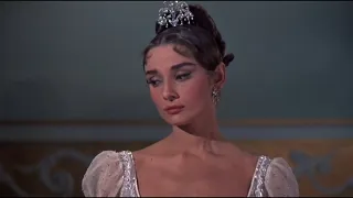 Audrey Hepburn Dances with Mel Ferrer in War and Peace (1956)