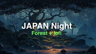 JAPAN Night Lofi: Rainy Lofi Vibes to Calm Anxiety and Relax with Hip Hop Mix