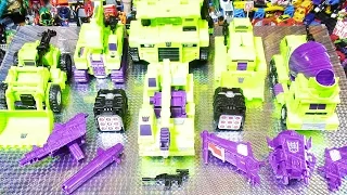 【コマ撮り】TRANSFORMERS  UNITE WARRIORS UW-04 デバスター　DEVASTATOR