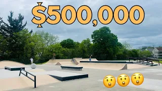 $500,000 Skatepark in Upstate New York! (Utica Skatepark)