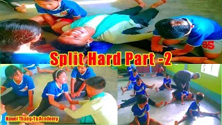 Split Part -2, Nawol Thang-Ta Academy. Nawol MA Sports. Martial arts, Hojai Assam, India.