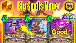 Best Big Spells Mage Deck That's Actually Playable Before Mini-Set Whizbang's Workshop | Hearthstone
