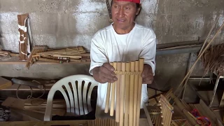 Making a pan flute