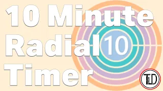 10 Minute Timer - Radial Timer (with music)