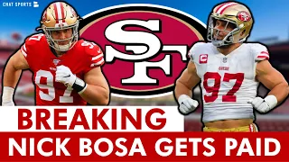 BREAKING: Nick Bosa & 49ers Agree To HISTORIC Contract | 49ers News Alert & INSTANT REACTION