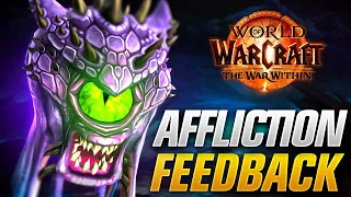 The War Within Alpha Affliction Warlock & Hero Talent Feedback! It Is An Improvement?