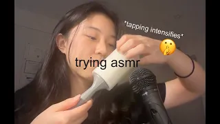 trying asmr for the first time (@wslani. REPOST)