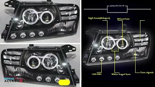 Mitsubishi Pajero V73 Headlight & Backlight