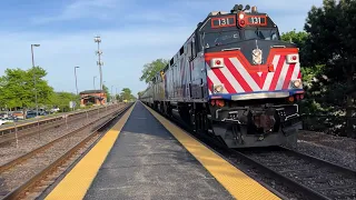 The Complete Metra Evening Rush Hour At Dee Road On May 19, 2022