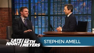 Arrow’s Stephen Amell's Terrible Golden Globes Experience - Late Night with Seth Meyers