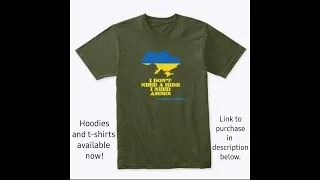 SUPPORT UKRAINE WITH EACH PURCHASE. HOODIES AND T-SHIRTS AVAILABLE NOW!