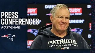 Bill Belichick Postgame Press Conferences | Ravens vs. Patriots NFL Week 3