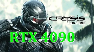 RTX 4090 - CAN IT RUN CRYSIS? CRYSIS REMASTER MAX SETTINGS - DXR ON - 1440P