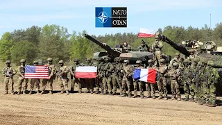 U.S. Army Soldiers and NATO allies Conduct Defender Europe 22 Wet Gap Crossing Exercise