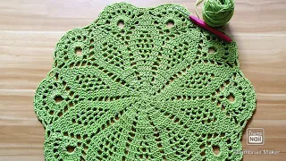 crochet table centerpiece tutorial / thalposh crochet / crochet doily