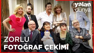 Kocabaşlar ve Alsancaklar aile fotoğrafı çekiliyor - Yalan Dünya 86. Bölüm