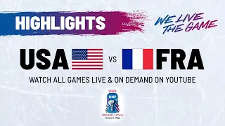 Highlights | USA vs. France | 2023 #IIHFWorlds