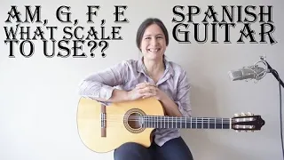 Analyzing the Spanish guitar chord progression: Am, G, F, E