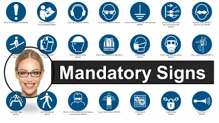 Mandatory Signs | Health and Safety at Work | Animated with Voice