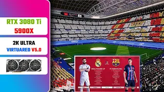 PES 2021 | VirtuaRedv5 | Barcelona vs Real Madrid | Ultra/High | ElClasico | Santiago Bernabeu | Mod