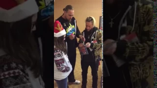 Mia Meeting WWE Superstars