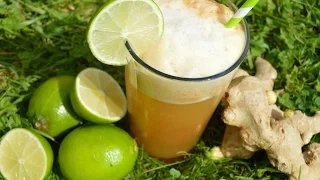 Quick Sweet Ginger Beer Recipe - Healthy & sugar free