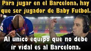 "Arturo Vidal no es para el Barcelona, es para el Real Madrid" Bonvallet
