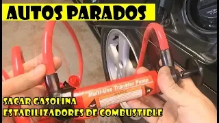 Es malo dejar un auto parado con gasolina en el tanque por mucho tiempo? opciones..