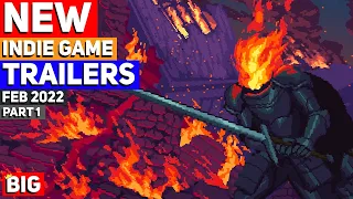 BEST NEW Indie Game Trailers: February 2022 | Part 1