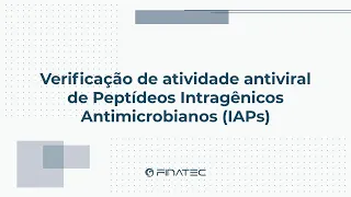 Prof. Guilherme Brand | Verificação de atividade antiviral de Peptídeos Intragênicos Antimicrobianos