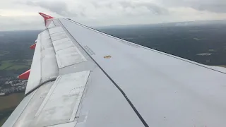 easyJet Airbus A319 Landing London Gatwick Airport