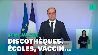 Les restrictions sanitaires annoncées par Jean Castex pour la fin de l'année